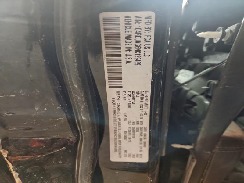 Aukcja sprzedaży 2022 Dodge Durango, vin: 1C4RDJAG6NC129489, numer aukcji: 95935985