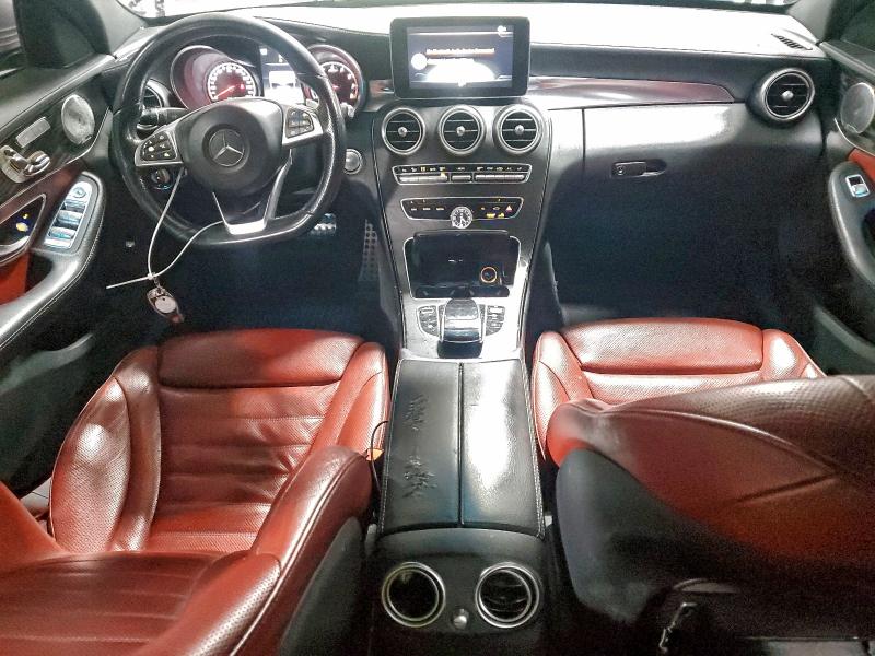 94556025 :رقم المزاد ، 55SWF4KB5FU014399 vin ، 2015 Mercedes-benz C مزاد بيع