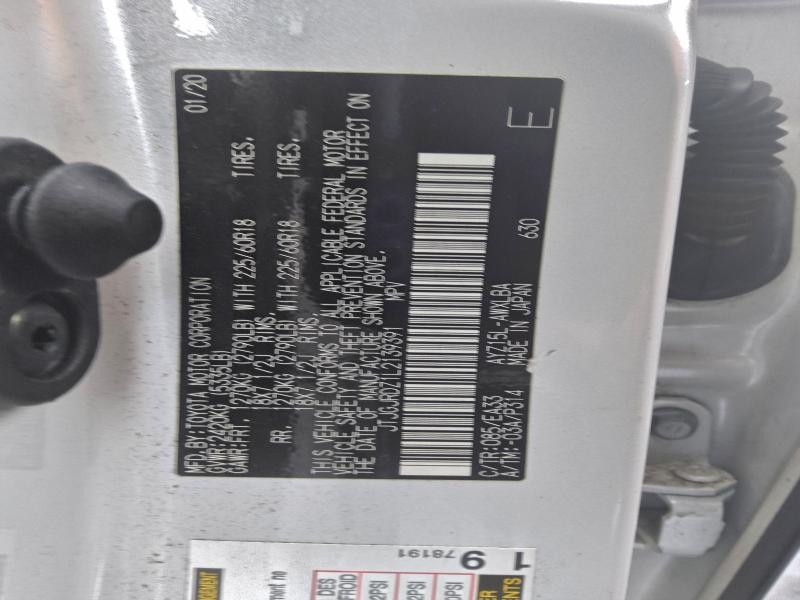 Продажа на аукционе авто 2020 Lexus Nx, vin: JTJGJRDZ1L2139391, номер лота: 92612295
