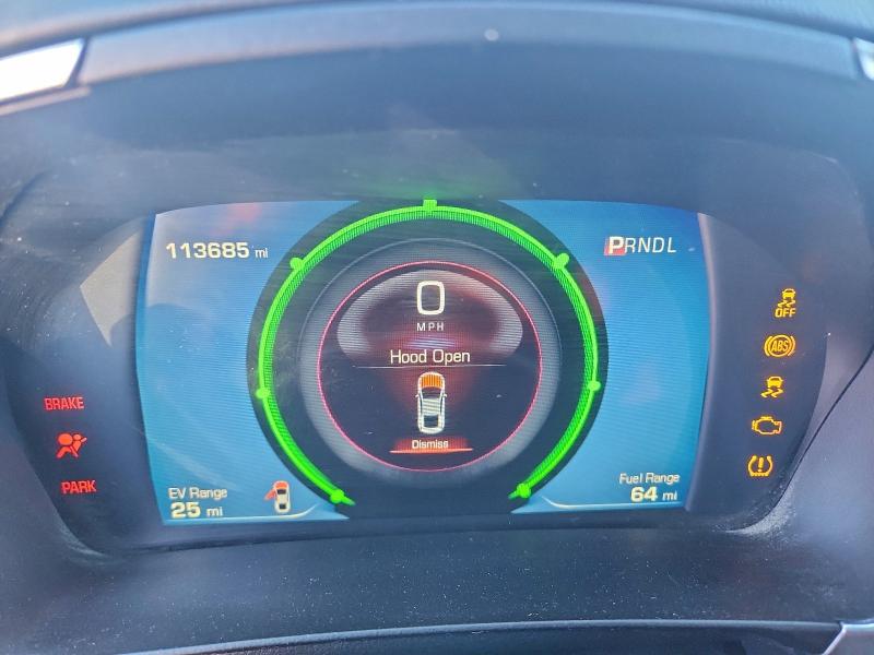 2017 Chevrolet Volt Premi მანქანა იყიდება აუქციონზე, vin: 1G1RD6S57HU102271, აუქციონის ნომერი: 95749645