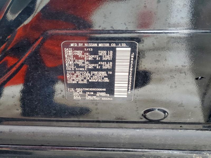 Продажа на аукционе авто 2013 Infiniti Qx56, vin: JN8AZ2NCXD9330646, номер лота: 96819595