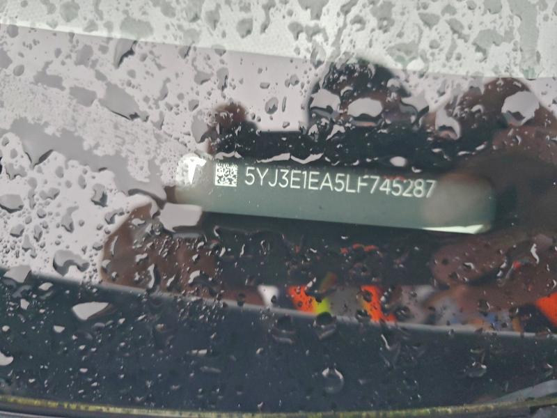 Aukcja sprzedaży 2020 Tesla Model 3, vin: 5YJ3E1EA5LF745287, numer aukcji: 95511015
