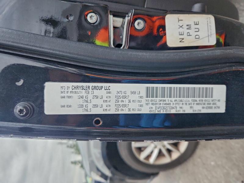Продажа на аукционе авто 2013 Dodge Journey Sx, vin: 3C4PDCBG2DT630478, номер лота: 98718655