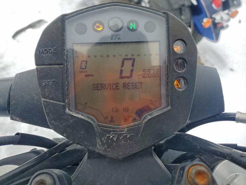 97709195 :رقم المزاد ، MD2JPC407NC034979 vin ، 2022 Ktm 200 مزاد بيع