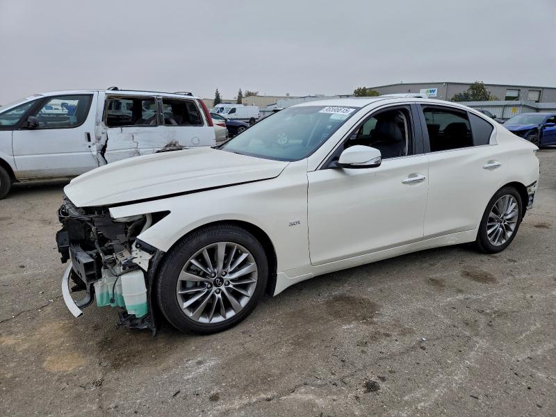 2019 Infiniti Q50 Luxe მანქანა იყიდება აუქციონზე, vin: JN1EV7AP6KM543279, აუქციონის ნომერი: 96596615