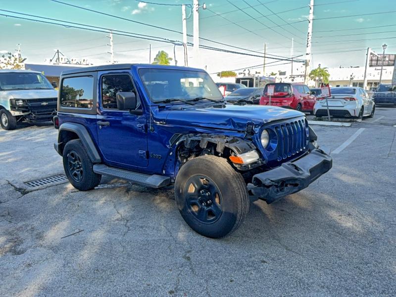 Продажа на аукционе авто 2018 Jeep Wrangler S, vin: 1C4GJXAG2JW280163, номер лота: 95744265