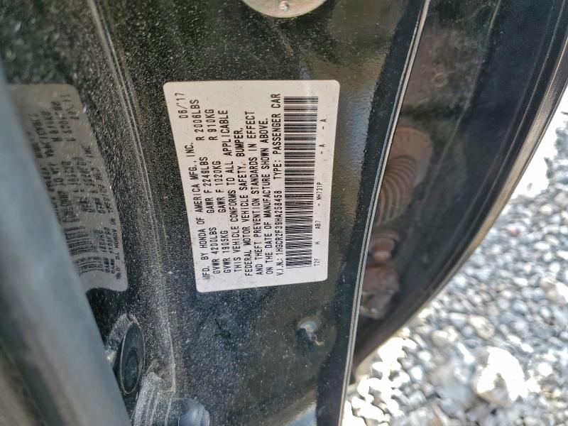 Продаж на аукціоні авто 2017 Honda Accord Lx, vin: 1HGCR2F39HA258458, номер лоту: 96934705