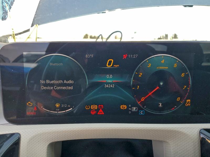2021 Mercedes-benz A მანქანა იყიდება აუქციონზე, vin: W1K3G4EB2MJ269326, აუქციონის ნომერი: 97025035