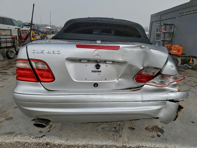 94744405 :رقم المزاد ، WDBLK70G43T141300 vin ، 2003 Mercedes-benz Clk مزاد بيع