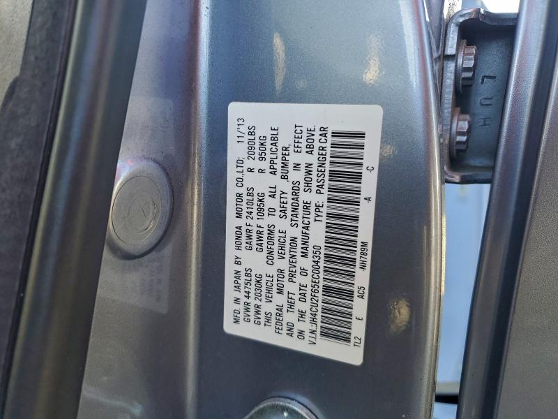 Продаж на аукціоні авто 2014 Acura Tsx, vin: JH4CU2F65EC004350, номер лоту: 95082035