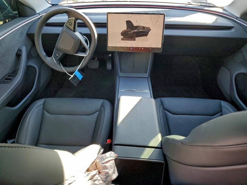 93787575 :رقم المزاد ، 5YJ3E1EB5SF939115 vin ، 2025 Tesla Model 3 مزاد بيع
