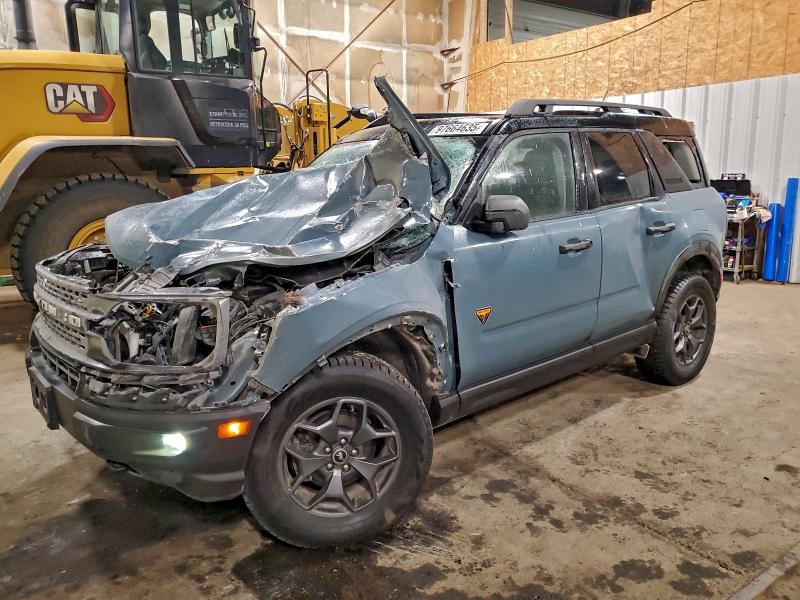 Auction sale of the 2021 Ford Bronco Sport, vin: 3FMCR9D96MRA02529, lot number: 97664635