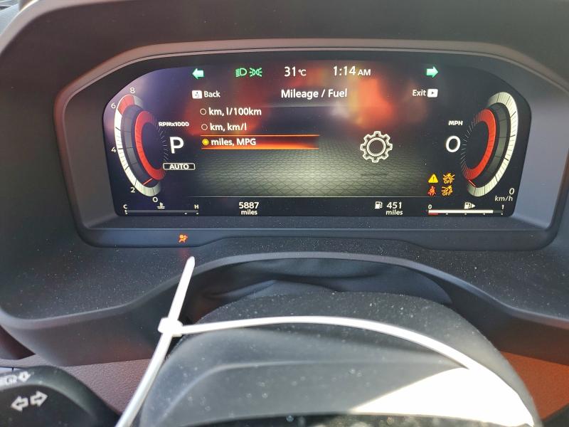 97633135 :رقم المزاد ، JN8BT3DD4SW306086 vin ، 2025 Nissan Rogue مزاد بيع