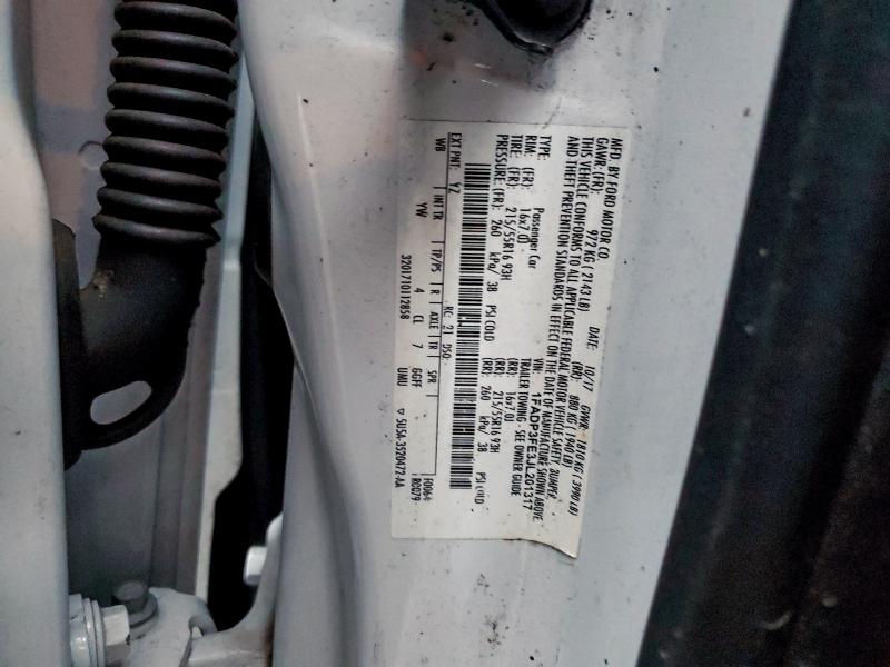 95933635 :رقم المزاد ، 1FADP3FE3JL201317 vin ، 2018 Ford Focus مزاد بيع