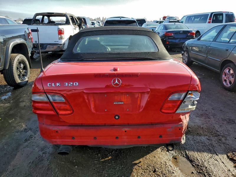 2000 Mercedes-benz Clk 320 მანქანა იყიდება აუქციონზე, vin: WDBLK65G2YT034501, აუქციონის ნომერი: 97419075
