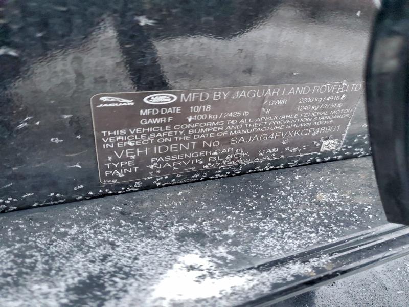 Продаж на аукціоні авто 2019 Jaguar Xe S, vin: SAJAG4FVXKCP48901, номер лоту: 94821695