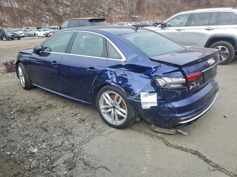 2024 Audi A4 Premium მანქანა იყიდება აუქციონზე, vin: WAUDAAF40RN002715, აუქციონის ნომერი: 96535385
