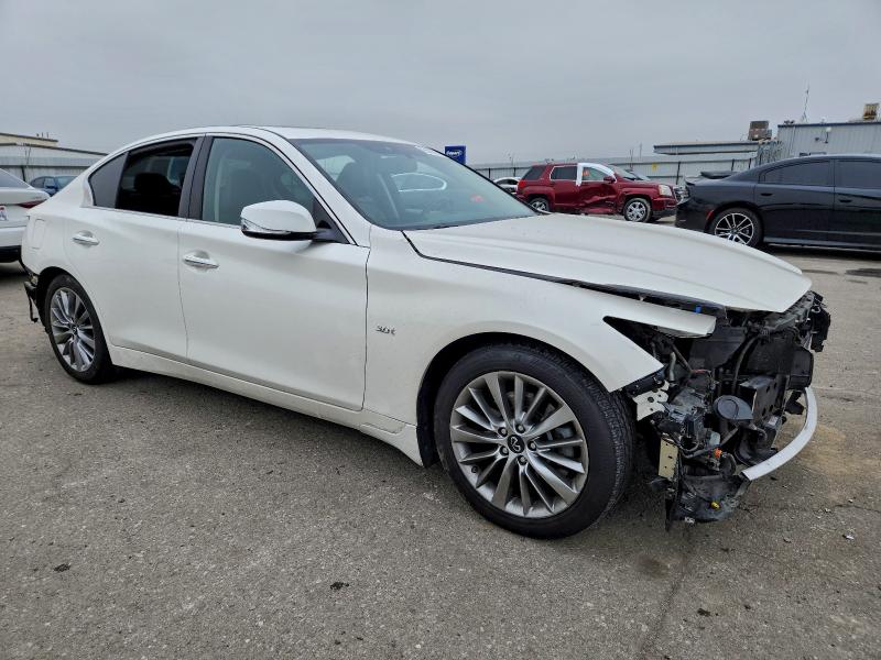 2019 Infiniti Q50 Luxe მანქანა იყიდება აუქციონზე, vin: JN1EV7AP6KM543279, აუქციონის ნომერი: 96596615