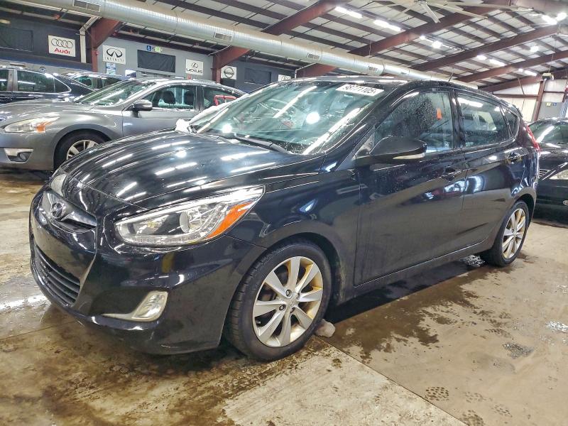 2014 Hyundai Accent Gls მანქანა იყიდება აუქციონზე, vin: KMHCU5AE3EU160412, აუქციონის ნომერი: 98771105