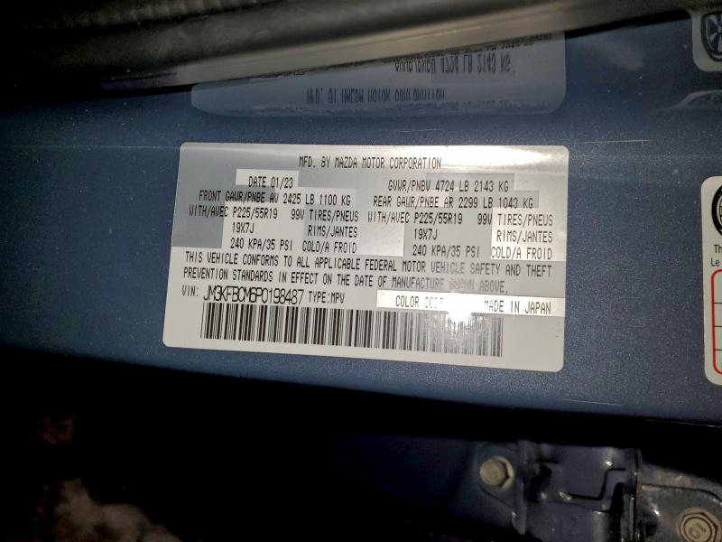 95360225 :رقم المزاد ، JM3KFBCM6P0198487 vin ، 2023 Mazda Cx-5 Prefe مزاد بيع