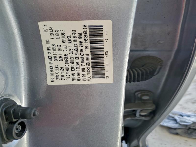 Продаж на аукціоні авто 2016 Honda Accord, vin: 1HGCR2F57GA036081, номер лоту: 97317155
