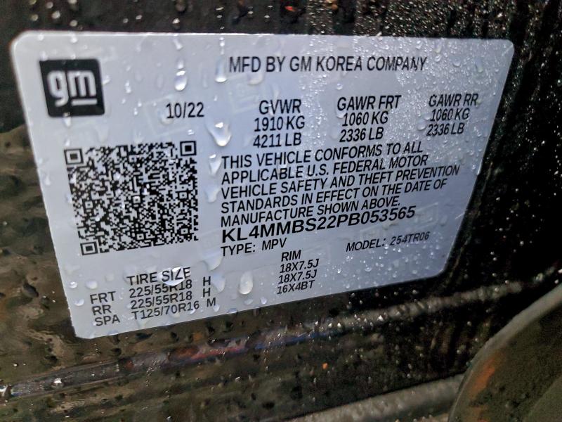 97442215 :رقم المزاد ، KL4MMBS22PB053565 vin ، 2023 Buick Encore Gx مزاد بيع