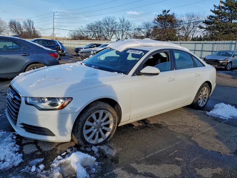 2013 Audi A6 მანქანა იყიდება აუქციონზე, vin: WAUFFAFCXDN059580, აუქციონის ნომერი: 72647605