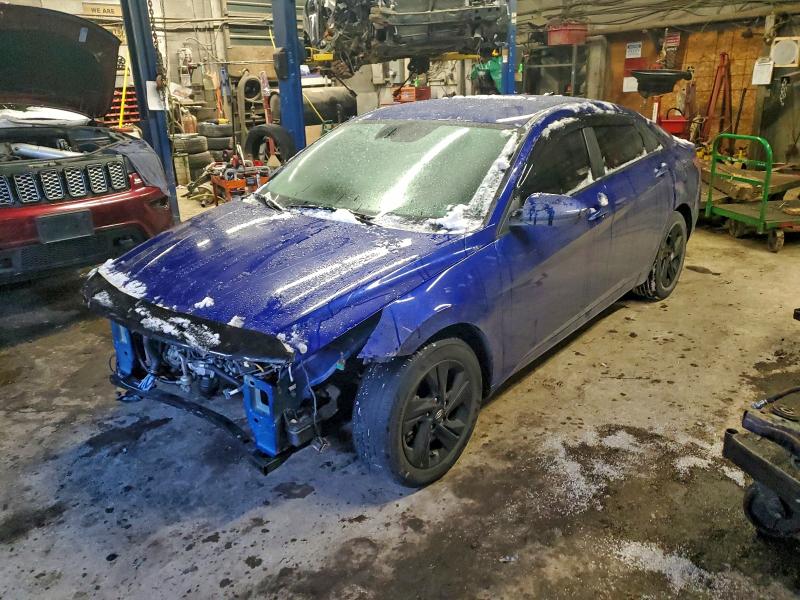 Продажа на аукционе авто 2022 Hyundai Elantra, vin: KMHLM4AG9NU296362, номер лота: 46003866