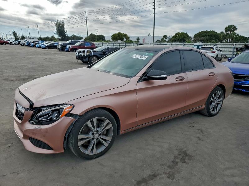 2015 Mercedes-benz C მანქანა იყიდება აუქციონზე, vin: 55SWF4KB1FU040479, აუქციონის ნომერი: 56408606