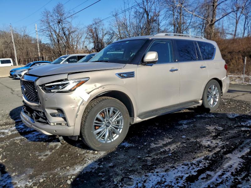 97000555 :رقم المزاد ، JN8AZ2AC3P9490300 vin ، 2023 Infiniti Qx80 Luxe مزاد بيع