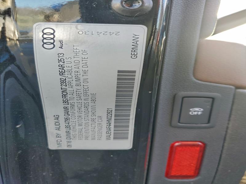 Aukcja sprzedaży 2017 Audi A4 Premium, vin: WAUENAF44HN022621, numer aukcji: 96819235