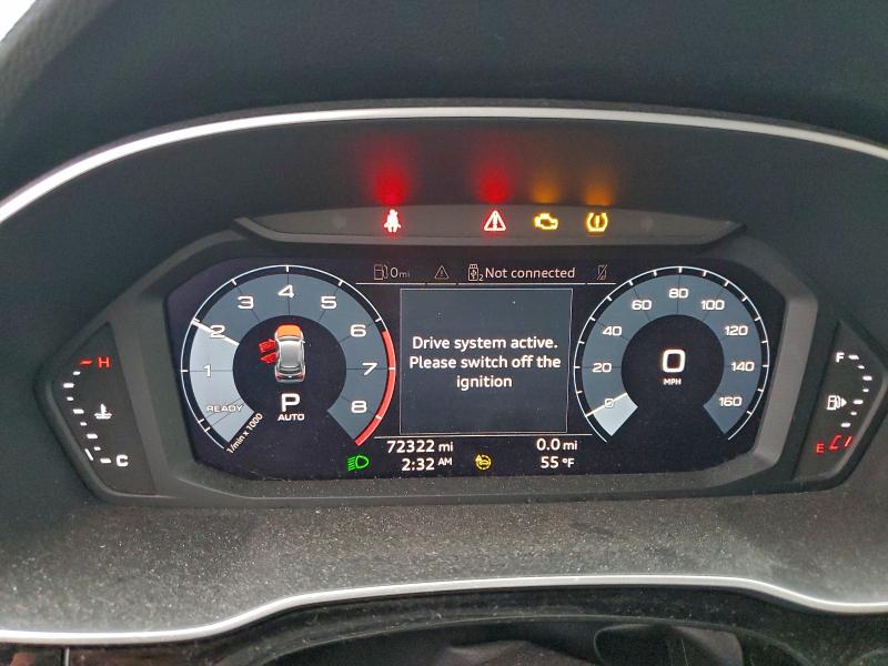 97341145 :رقم المزاد ، WA1AUCF34M1058893 vin ، 2021 Audi Q3 مزاد بيع