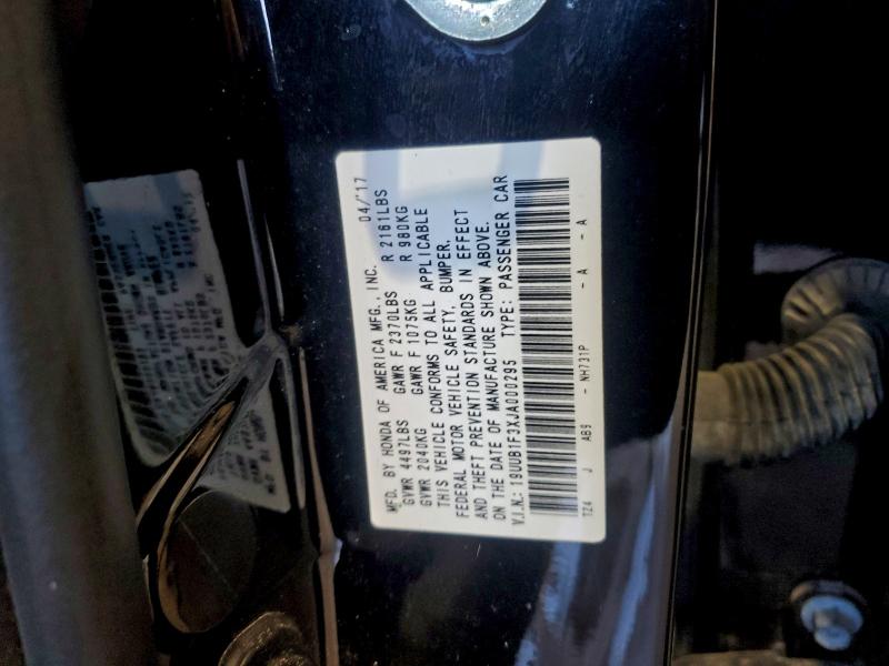 95900405 :رقم المزاد ، 19UUB1F3XJA000295 vin ، 2018 Acura Tlx مزاد بيع