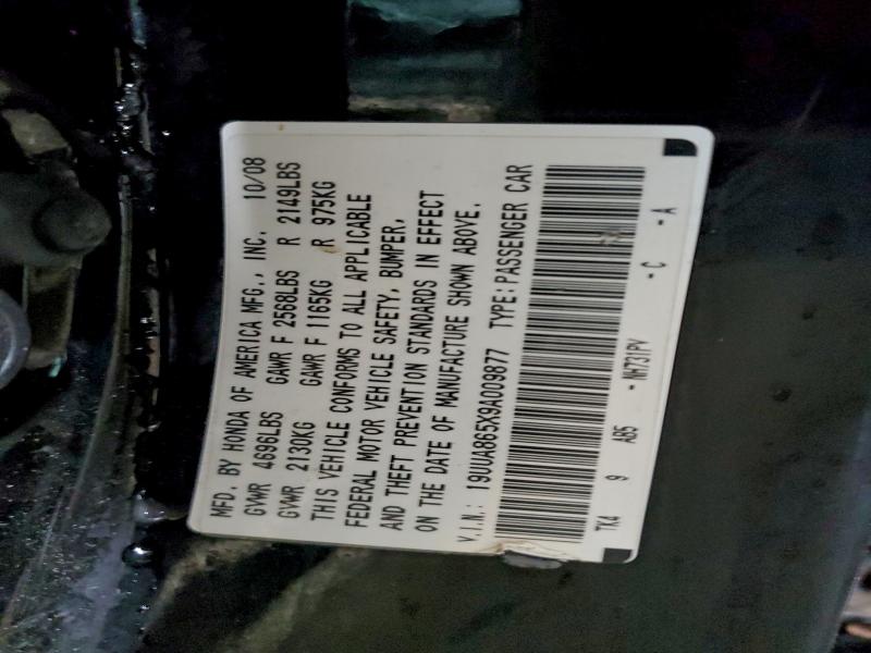Продаж на аукціоні авто 2009 Acura Tl, vin: 19UUA865X9A009877, номер лоту: 97555625