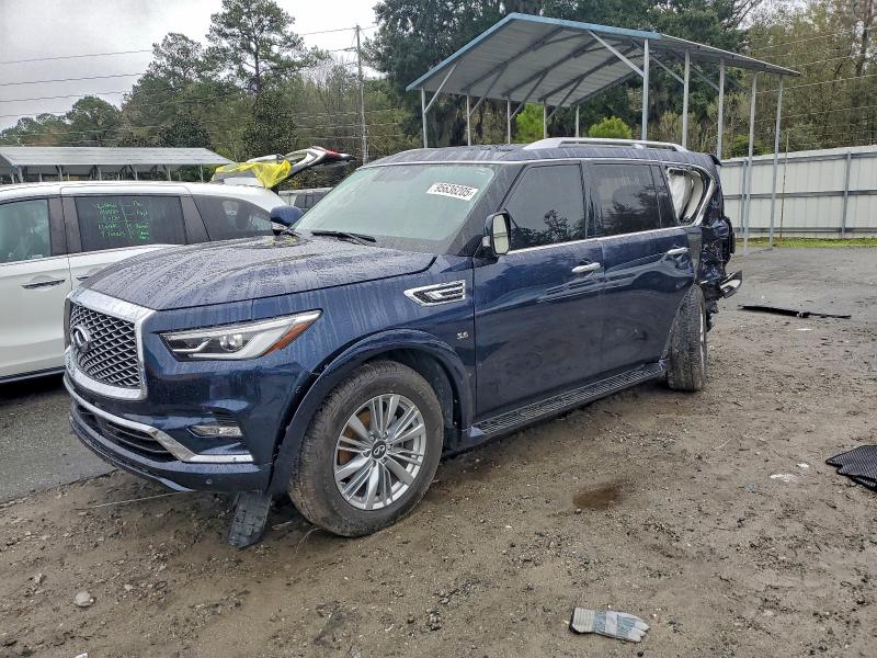 2020 Infiniti Qx80 Luxe მანქანა იყიდება აუქციონზე, vin: JN8AZ2NF2L9701842, აუქციონის ნომერი: 95636205