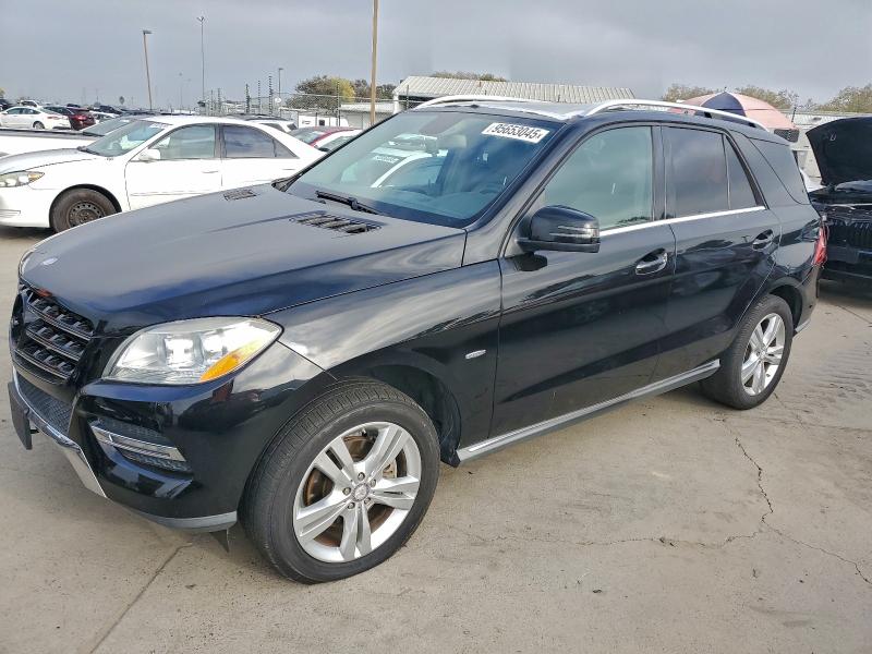 95653045 :رقم المزاد ، 4JGDA5HB6CA019731 vin ، 2012 Mercedes-benz Ml 350 4ma مزاد بيع