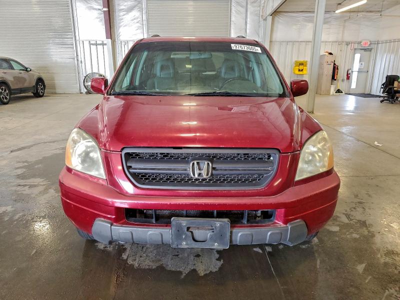 2003 Honda Pilot მანქანა იყიდება აუქციონზე, vin: 2HKYF18573H576506, აუქციონის ნომერი: 97673605
