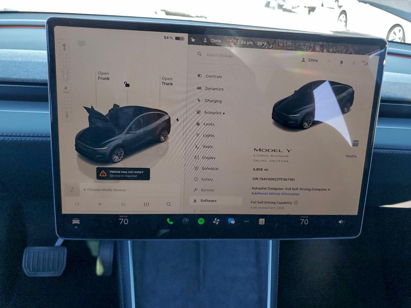 2026 Tesla Model Y მანქანა იყიდება აუქციონზე, vin: 7SAYGDEE2TF367761, აუქციონის ნომერი: 96608245