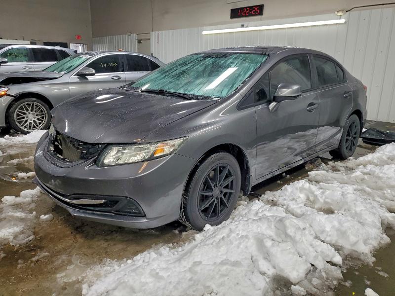 2013 Honda Civic Ex მანქანა იყიდება აუქციონზე, vin: 2HGFB2F81DH522457, აუქციონის ნომერი: 95755165