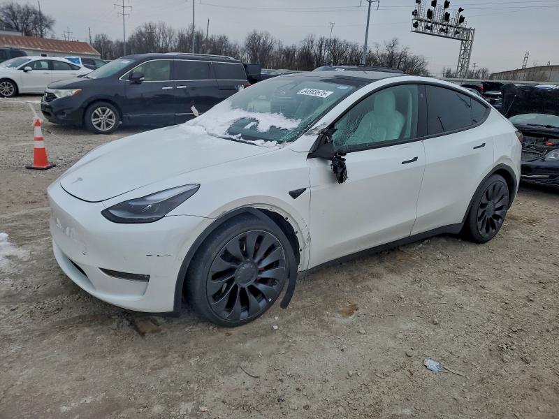 94883575 :رقم المزاد ، 7SAYGDEFXNF450530 vin ، 2022 Tesla Model Y مزاد بيع