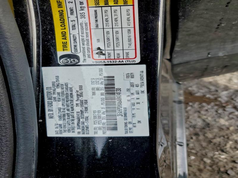 Aukcja sprzedaży 2010 Ford Fusion, vin: 3FAHP0HA6AR414130, numer aukcji: 97051875