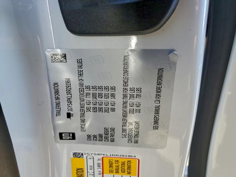 Продажа на аукционе авто 2024 Cadillac Escalade E, vin: 1GYS4PKL1RR291964, номер лота: 93609025
