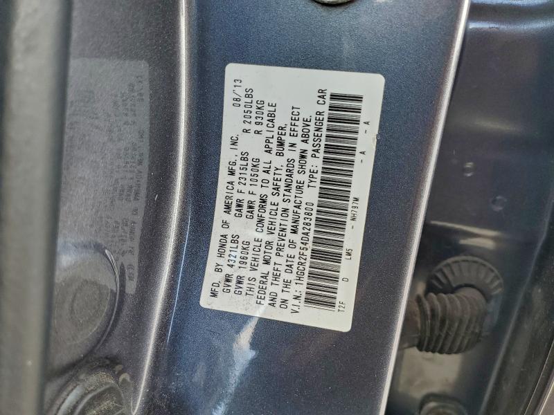 Aukcja sprzedaży 2013 Honda Accord Spo, vin: 1HGCR2F54DA283800, numer aukcji: 98184415
