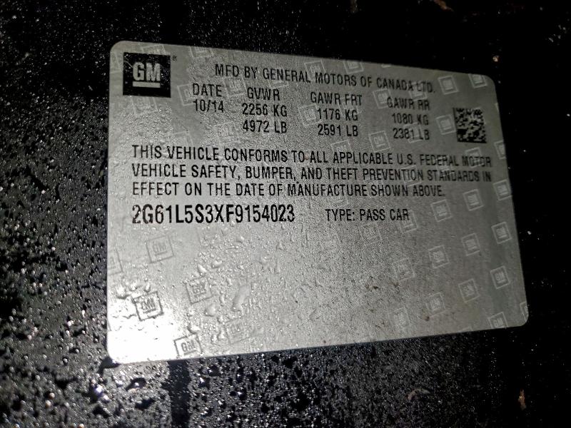 Продажа на аукционе авто 2015 Cadillac Xts, vin: 2G61L5S3XF9154023, номер лота: 96116485