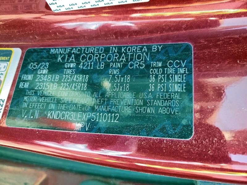 Продажа на аукционе авто 2023 Kia Niro, vin: KNDCR3LEXP5110112, номер лота: 96485135