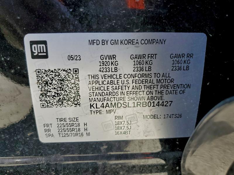 Продажа на аукционе авто 2024 Buick Encore Gx, vin: KL4AMDSL1RB014427, номер лота: 95461175