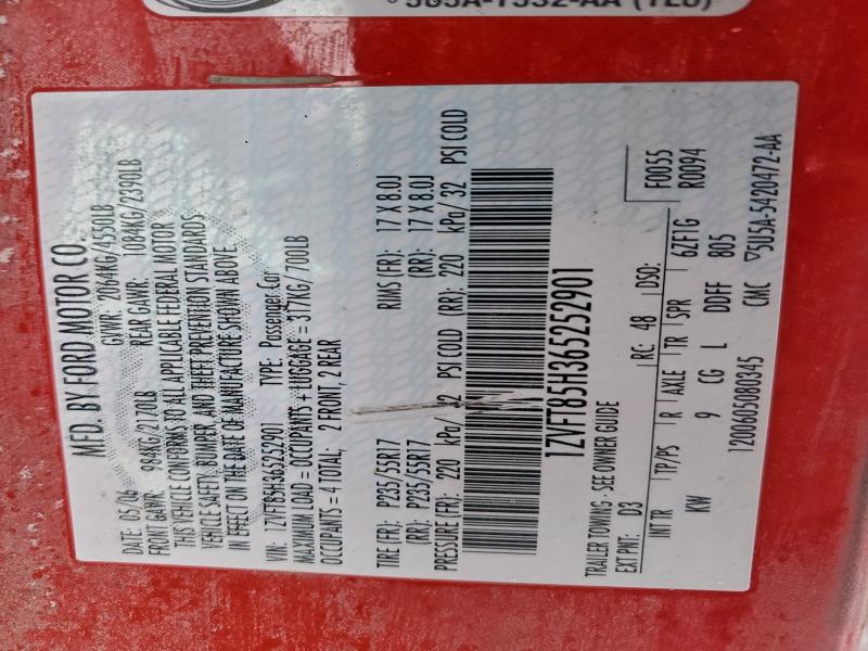 Aukcja sprzedaży 2006 Ford Mustang, vin: 1ZVFT85H365252901, numer aukcji: 96070375