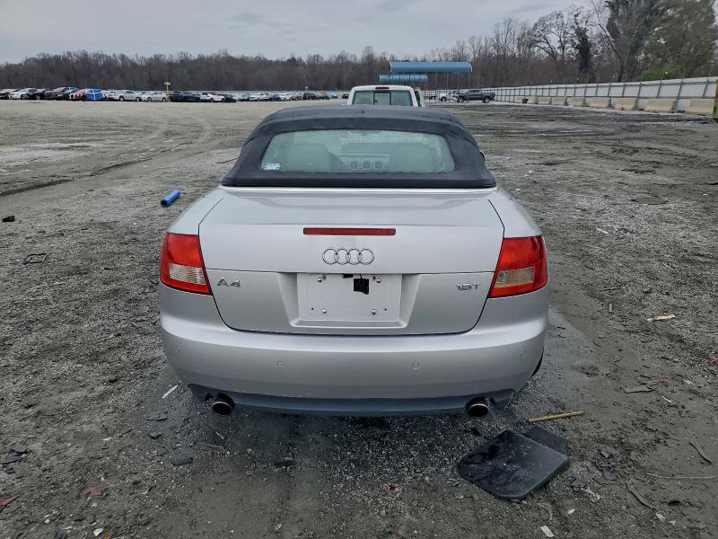 Aukcja sprzedaży 2006 Audi A4, vin: WAUAC48H26K008320, numer aukcji: 95039845