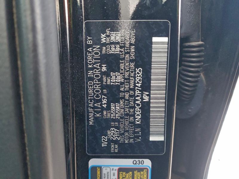 2023 Kia Seltos Lx მანქანა იყიდება აუქციონზე, vin: KNDEPCAA7P7429325, აუქციონის ნომერი: 97706175