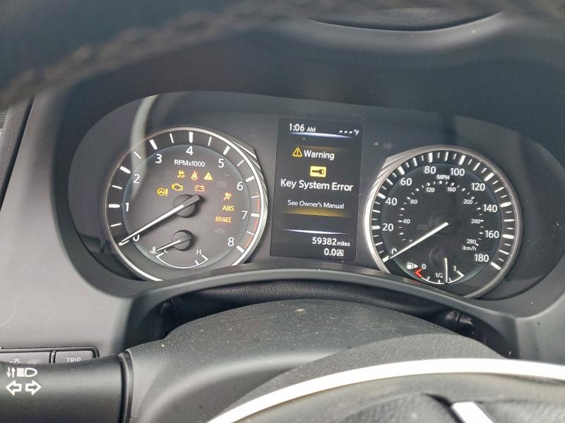 97742305 :رقم المزاد ، JN1CV7AP0JM241170 vin ، 2018 Infiniti Q50 Pure مزاد بيع